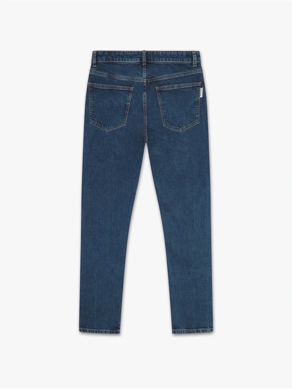 Straight-Leg Men's Jeans in Dark Blue